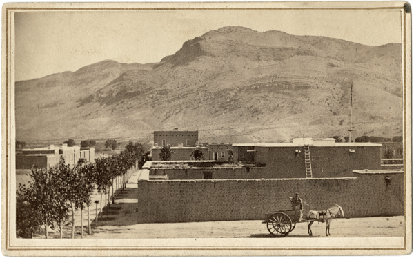A historic image of Fort Selden. Negative # 001742