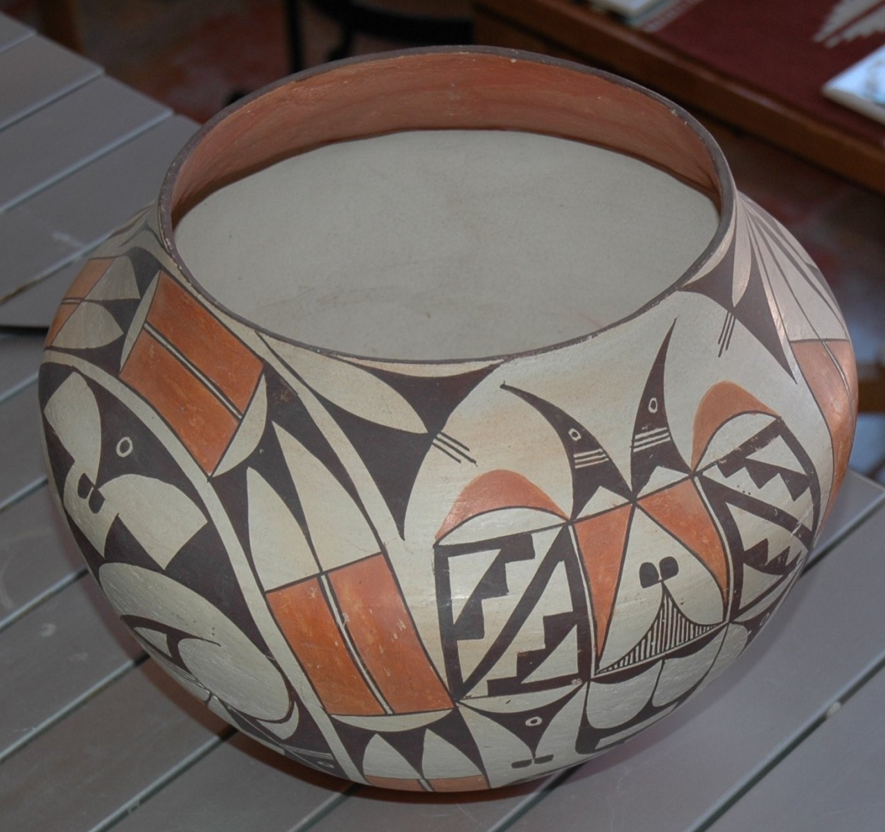 Acoma Pueblo Pot. Collection, Taylor-Mesilla Historic Property.