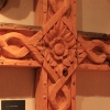 The Spanish brought the practice of Christianity up the Camino Real as symbolized by this hand-carved, wooden cross.