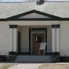 Guardhouse built in 1879 (building 8).
